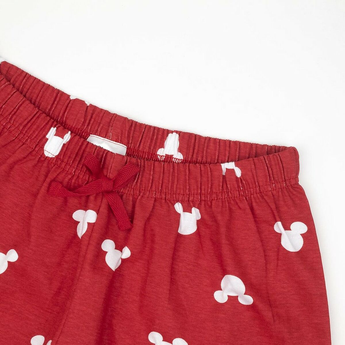 Zomerpyjama Minnie Mouse Rood Vrouw Grijs